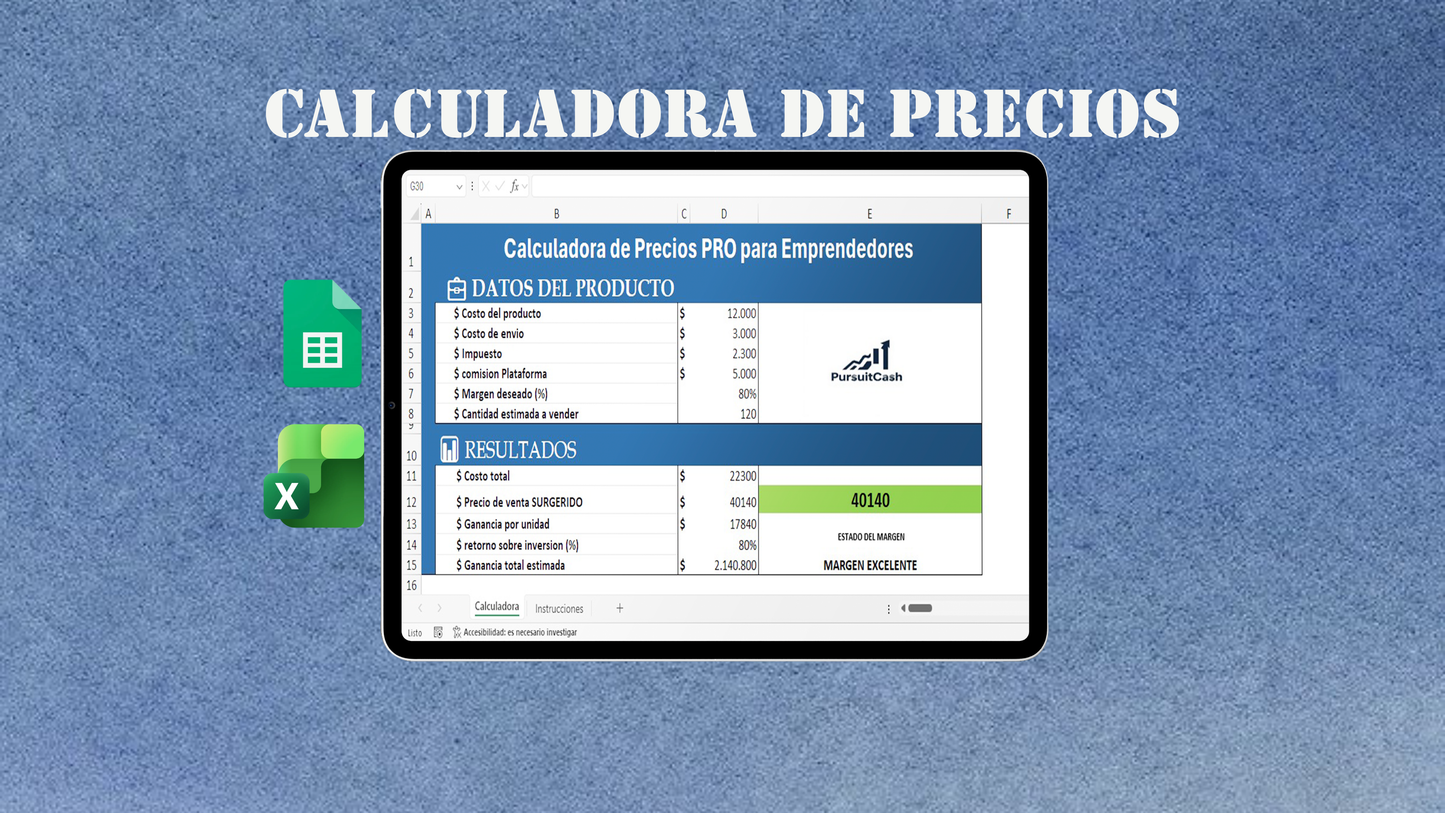 Calculadora de precios