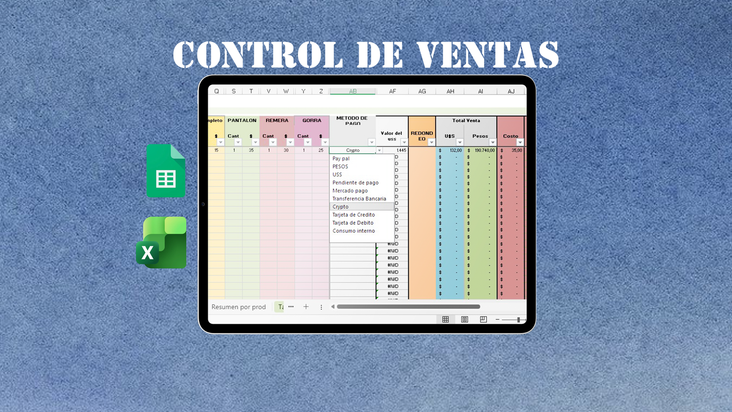 Control de Ventas