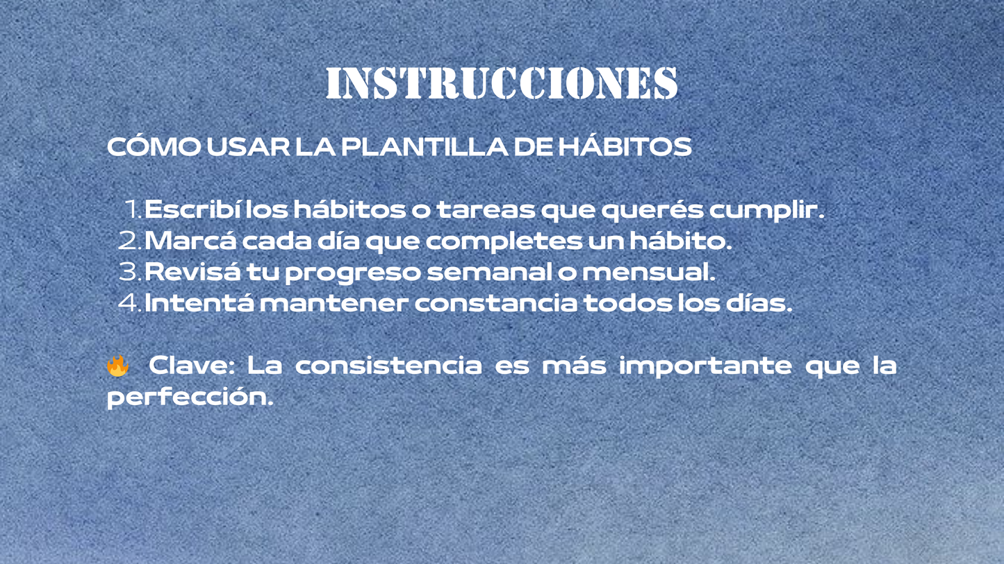 Control de habitos y tareas